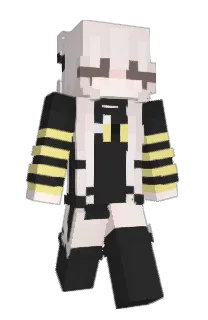 Front of mizuri's skin