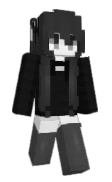mine shaft and cod gray Minecraft skin — Slim model