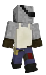 gramiSC's Minecraft skin wearing the Aurora cape