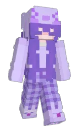 fog and black Minecraft skin — Slim model — first worn by Mewgitsune