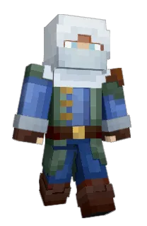 Front of badstream's skin