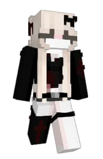Front of Autha's skin