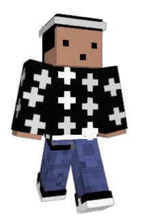Front of Hopzx's skin