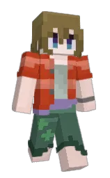 Karboomi's Minecraft skin wearing the Copper cape