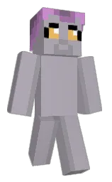 amethyst smoke and mountain mist Minecraft skin — Classic model — first worn by GoodVibes_Argo