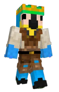 PerkyParrot's Minecraft skin