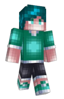 Front of Forlake's skin