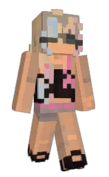 tumbleweed and antique brass Minecraft skin — Slim model — first worn by ProblematicKat1