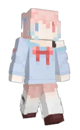 Slim Minecraft skin