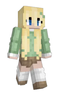 Front of HeyaImFish's skin