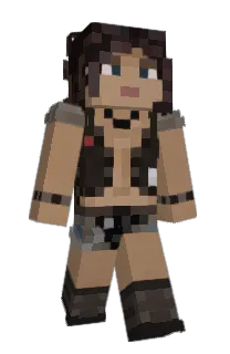 Front of Flitg's skin