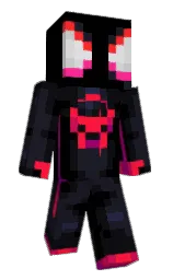 black and lochinvar Minecraft skin — Slim model — first worn by EnatSquared