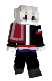 Front of teovtuber's skin