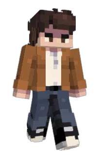 Front of Nolan's skin