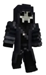 woodsmoke and shark Minecraft skin — Classic model — first worn by Dcimo