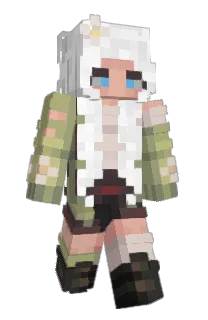Front of Skilledwolfer's skin