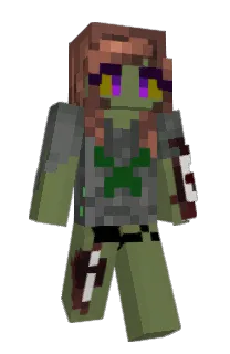 Front of CReepeee's skin