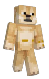 harvest gold and whiskey Minecraft skin — Classic model — first worn by pauldone216