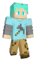 ArchaeoPlays's Minecraft skin wearing the Aurora cape