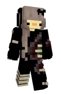 Front of derealized's skin