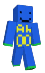 ah00's Minecraft skin wearing the Follower's cape