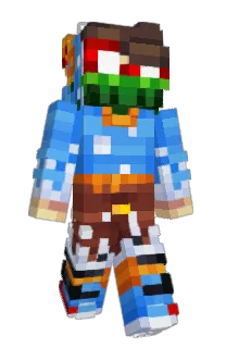Front of MiniBoru's skin