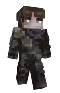 Front of pnek's skin