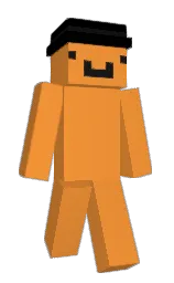 jaffa and black Minecraft skin — Slim model — first worn by Orcas_