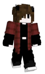 Satsumaki's Minecraft skin wearing the Migrator cape