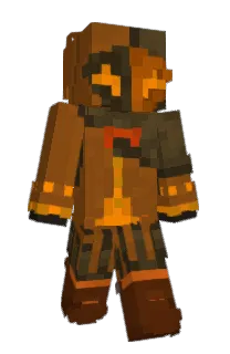 Front of AranBerry's skin