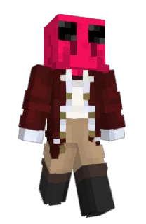 Front of KrevKa's skin