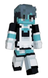 woodsmoke and athens gray Minecraft skin — Slim model