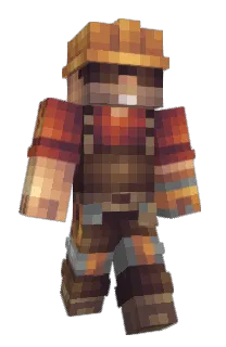 Front of Minecraft skin