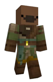Front of Fumbledorr's skin