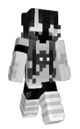 white and alto Minecraft skin — Classic model — first worn by kogutelek56