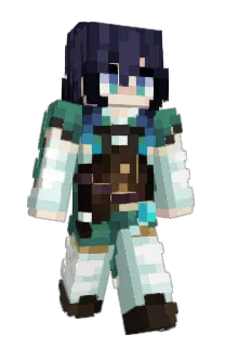Front of akathene's skin