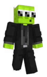 mine shaft and cod gray Minecraft skin — Classic model — first worn by uhJuice