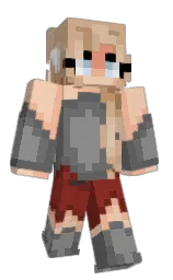 dove gray and mandys pink Minecraft skin — Classic model — first worn by _AngelOfWrath_