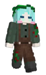 Slim Minecraft skin
