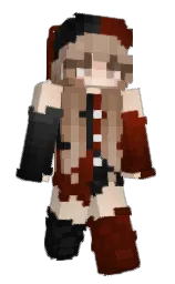 CryptCandy's Minecraft skin wearing the Migrator cape