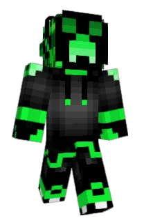 Front of Kostianoid's skin
