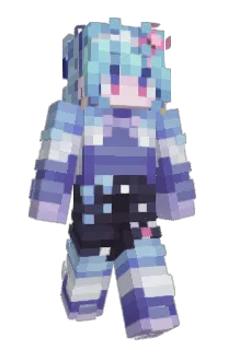 Front of Minecraft skin