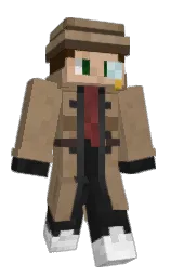 domino and clinker Minecraft skin — Classic model — first worn by Benett2016