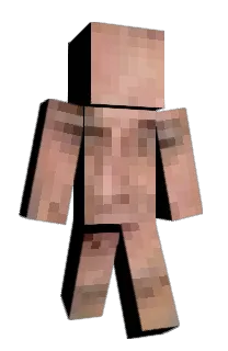Front of Banik's skin