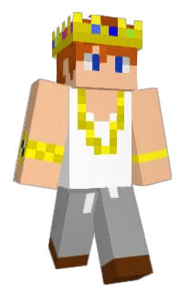 Front of Minecraft skin