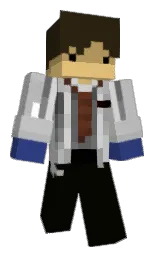 nero and french gray Minecraft skin — Classic model