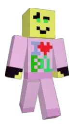 light orchid and manz Minecraft skin — Classic model — first worn by GoblinLover12312