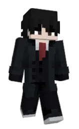 shark and cod gray Minecraft skin — Slim model
