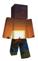 KidKraft411's Minecraft skin wearing the Pan cape