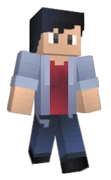 HaineK's Minecraft skin wearing the Pan cape